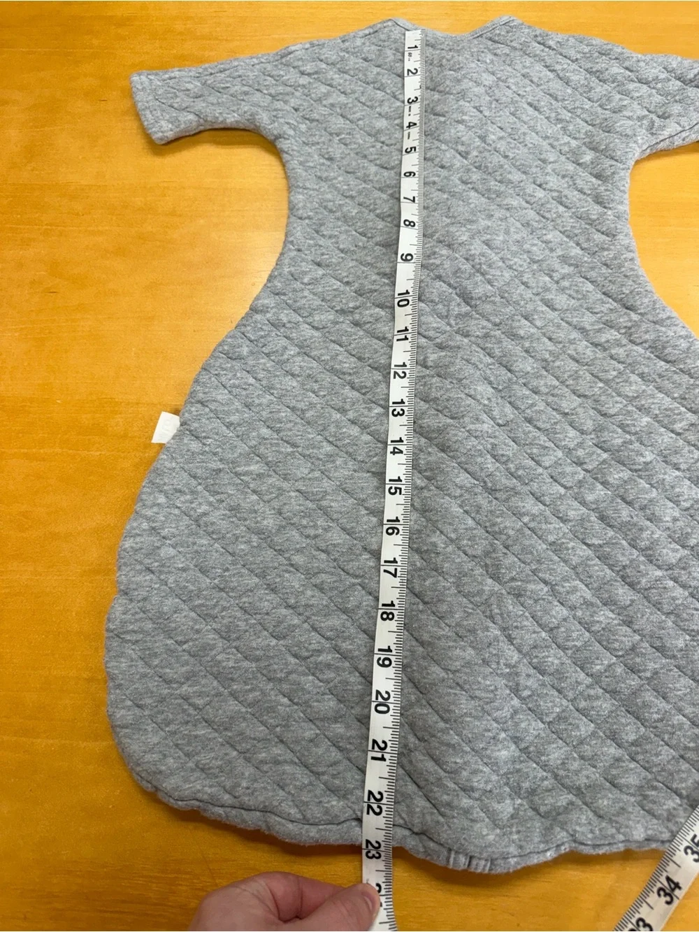 Halo Gray Quilted Wearable Blanket Sleep Sack